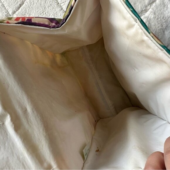 Vera Bradley | "Plum Crazy" Insulated Lunch Tote - Picture 10 of 13